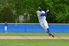 Baseball vs CGA  Wheaton College Baseball vs Coast Guard Academy during game one of the NEWMAC semi-finals playoffs. - (Photo by Keith Nordstrom) : Wheaton, baseball, NEWMAC